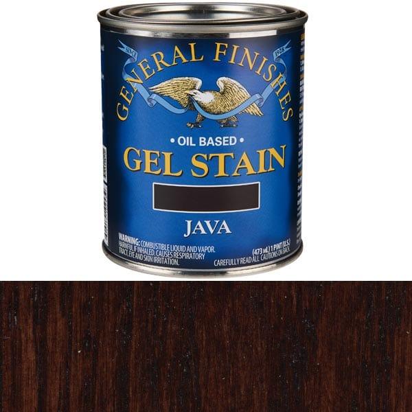 Gel Stain - Oil Based - Color:Java - Size:1 Pint